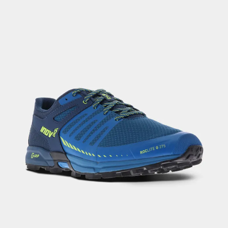 Inov-8 Men's Roclite G 275 V2  Blue/Navy/Lime-4