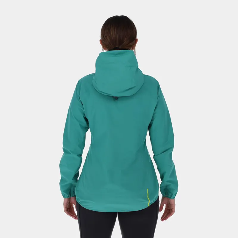 Inov8 W's Stormshell Full Zip V2 Aqua-1