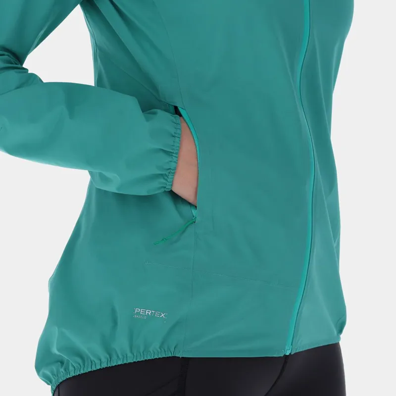 Inov8 W's Stormshell Full Zip V2 Aqua-4