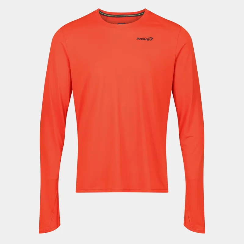 Inov8 M's Performance Long Sleeve T-Shirt Fiery Red/Red-4