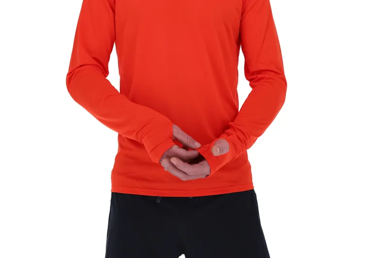 Inov8 M's Performance Long Sleeve T-Shirt Fiery Red/Red-3