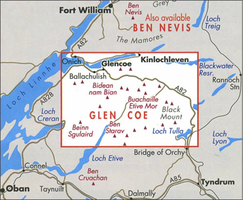Harvey Glen Coe Ultramap XT40-1