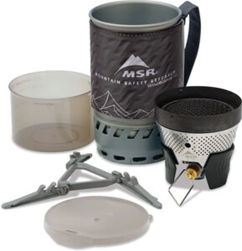 MSR WindBurner 1.0L Personal Stove System in Black