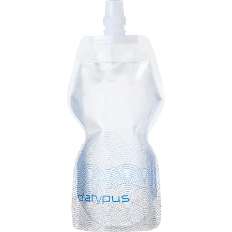 Platypus Push Pull 1L Softbottle in Waves