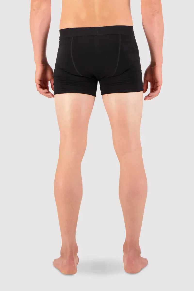 Mons Royale Men's Hold 'em Shorty Boxer Black-1