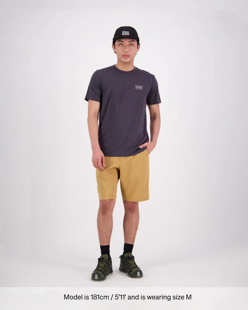 Mons Royale Men's Icon T-Shirt Shale-2