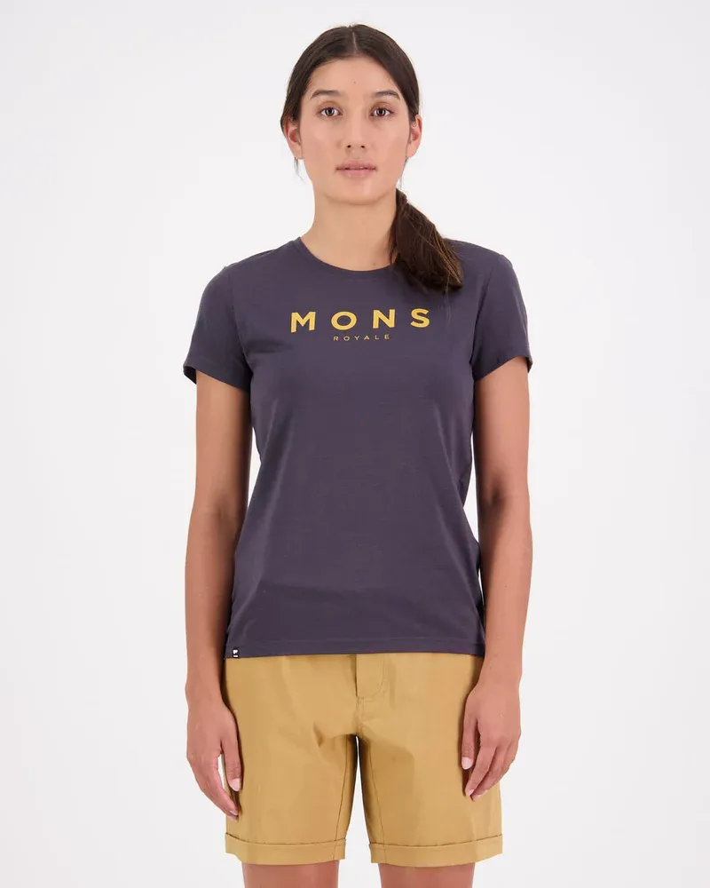 Mons Royale Women's Icon Tee Shale