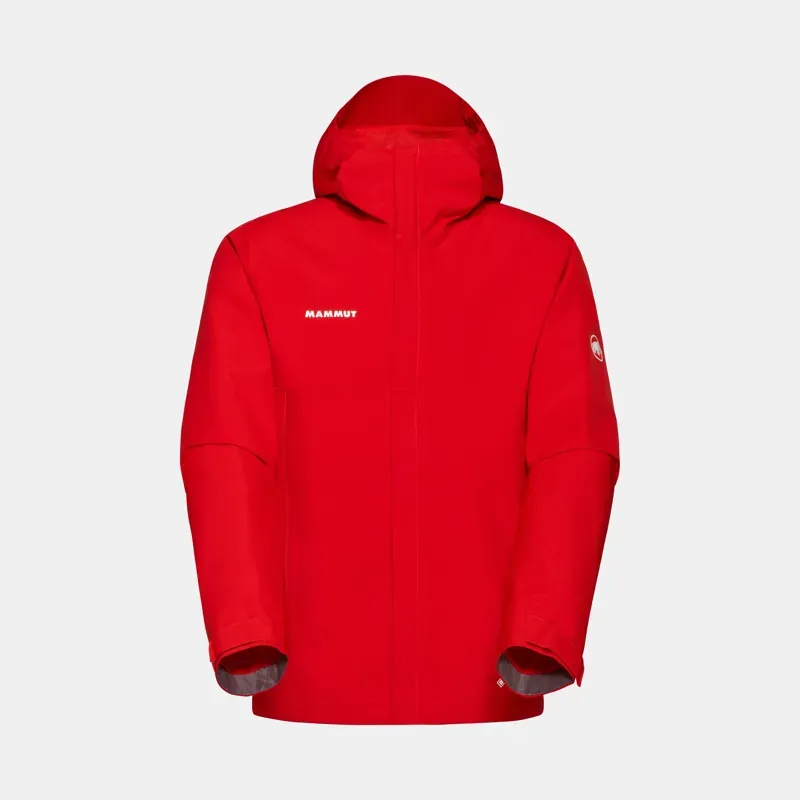 Mammut Treeline Light HS Hooded Jacket in Mammut Red