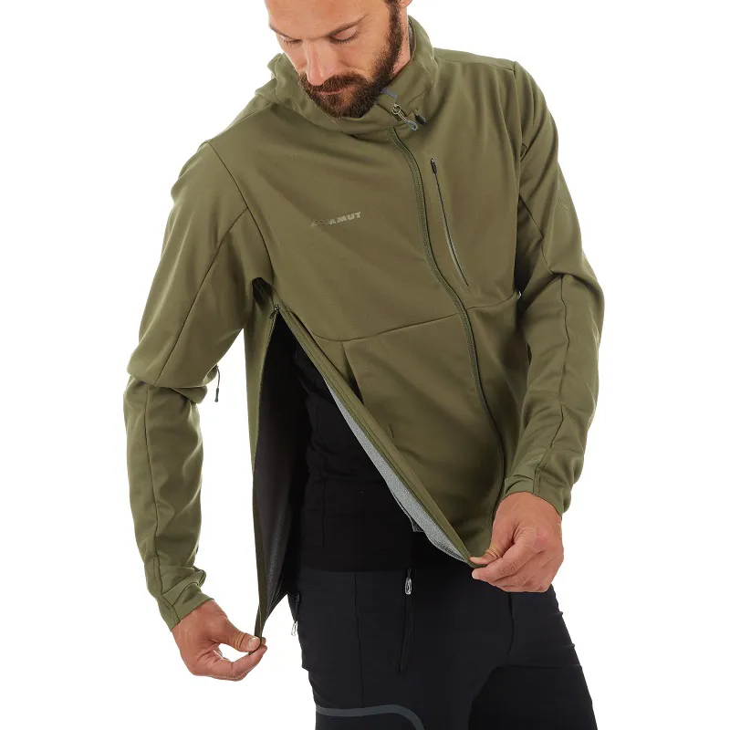 Mammut Mens Ultimate V Hooded Softshell 