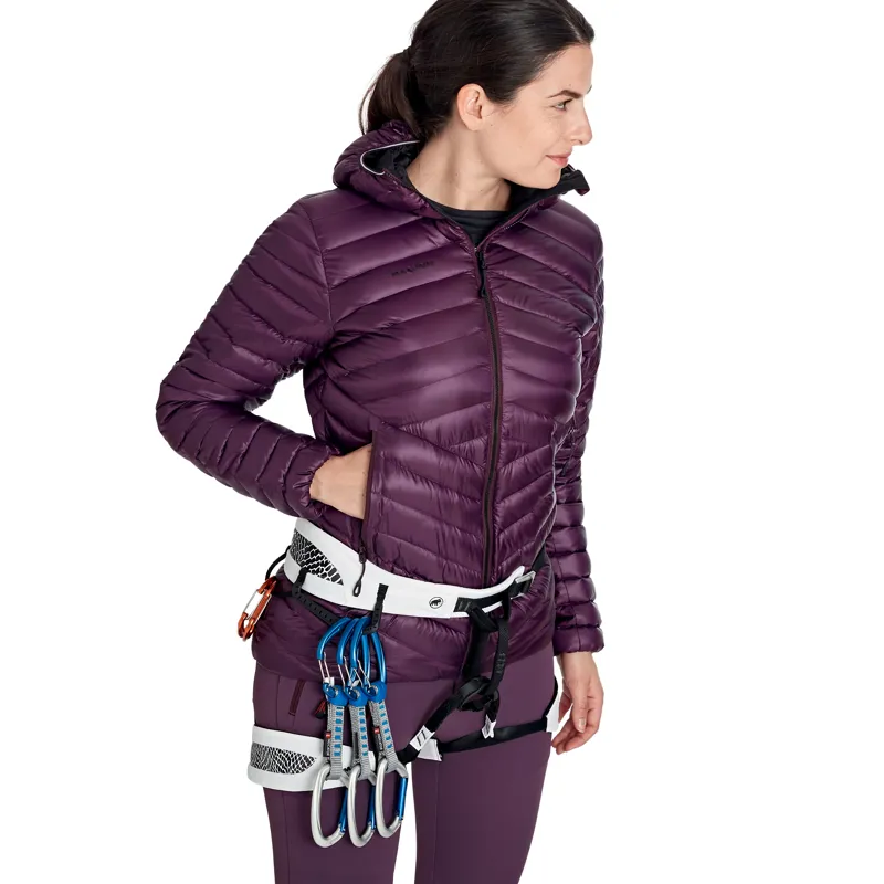 Mammut Womens Broad Peak IN Hooded Jacket Blackberry-5