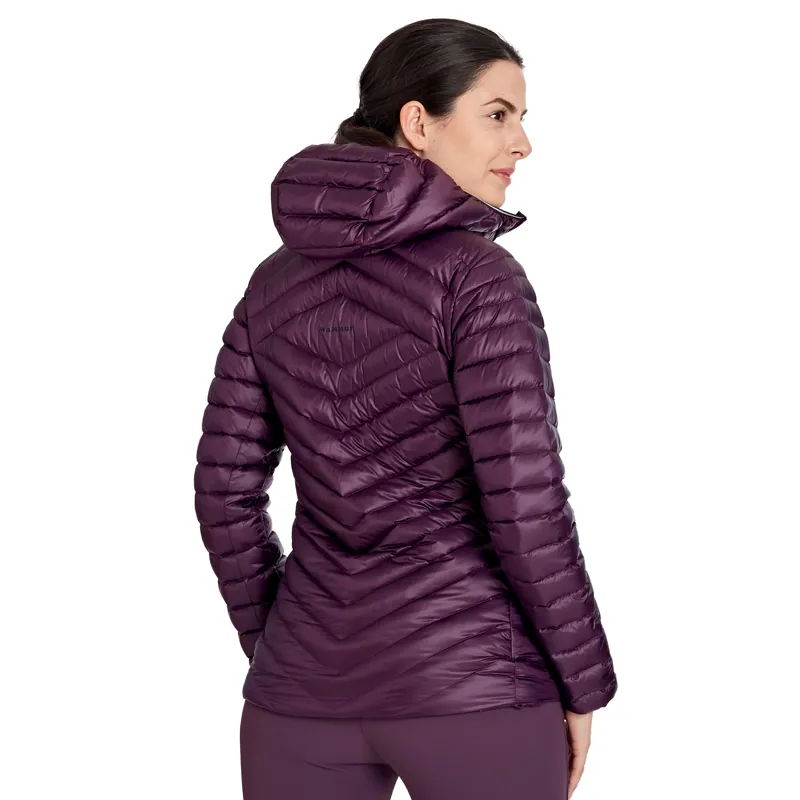 Mammut Womens Broad Peak IN Hooded Jacket Blackberry-2
