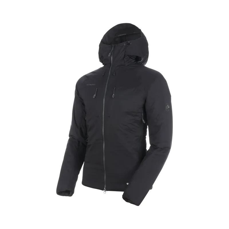 Mammut Mens Rime IN Flex Hooded Jacket black-phantom
