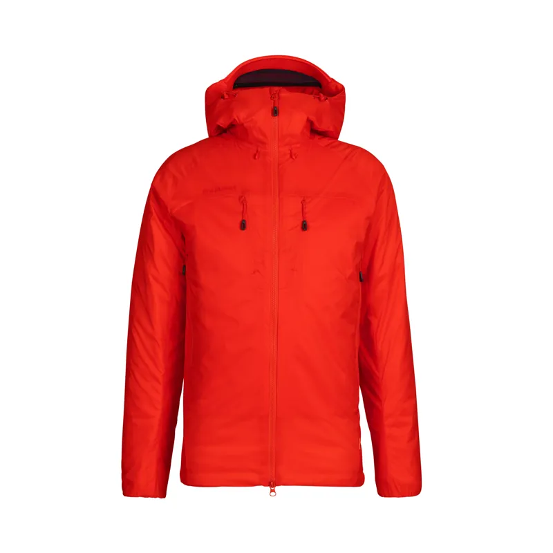 Mammut Mens Rime Insulated Flex Hooded Jacket Spicy