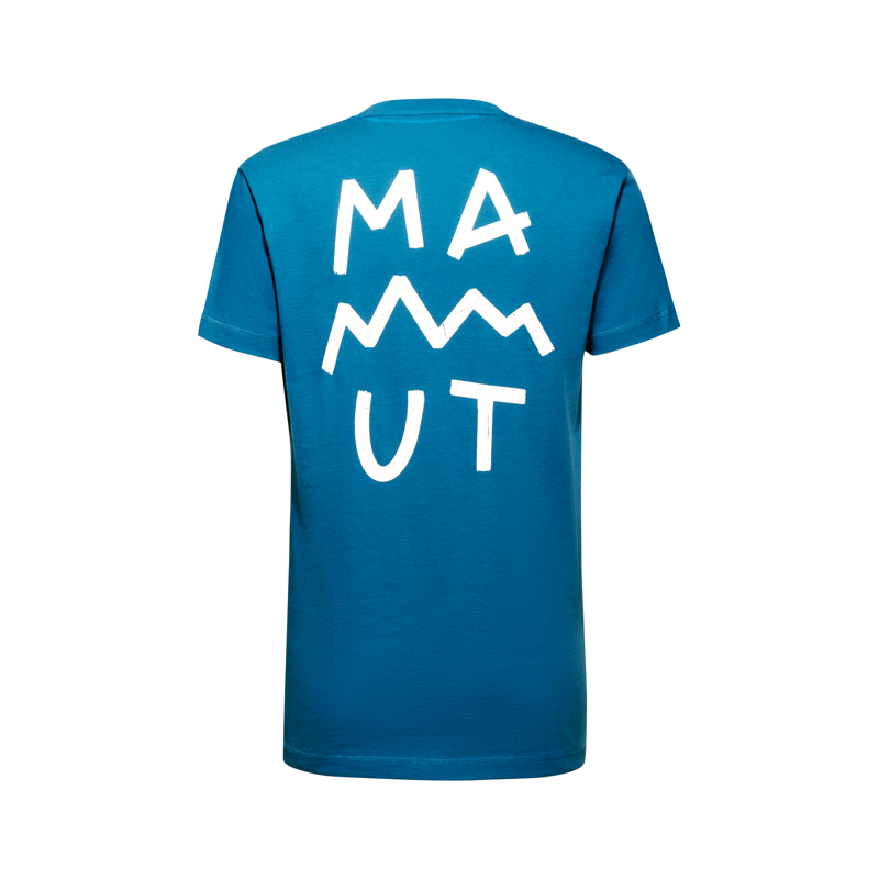 Mammut Massone T-Shirt Men Lettering deep ice-1