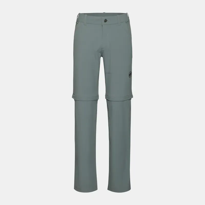 Mammut Men Hiking V Zip Off Pants In Strata