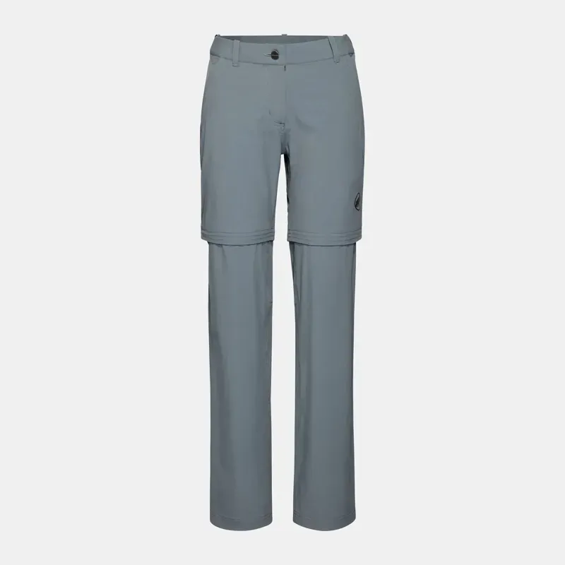 Mammut Women Hiking V Zip Off Pants In Strata