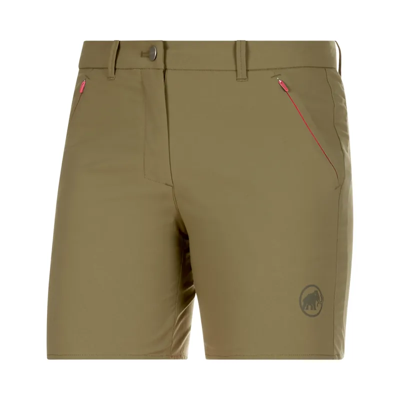 Mammut Womens Hiking Shorts Olive