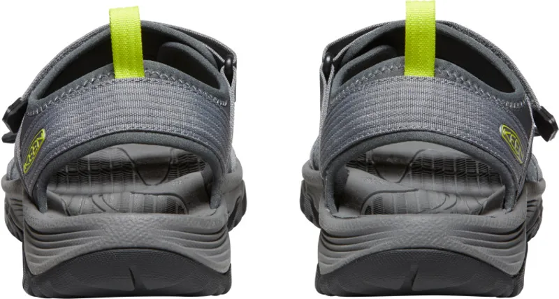 Keen Mens Targhee III Open Toe H2 Sandal Steel Grey/Evening Primrose-6