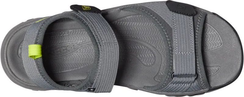 Keen Mens Targhee III Open Toe H2 Sandal Steel Grey/Evening Primrose-11