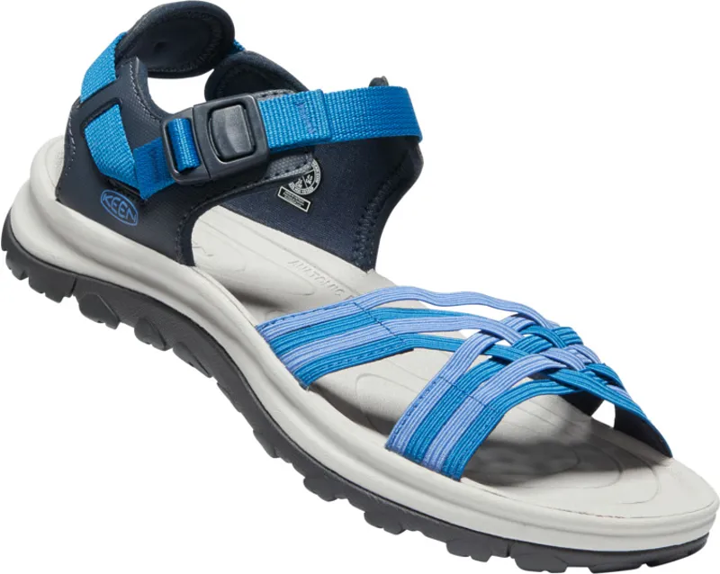 Keen Womens Terradora II Strappy Open Toe Sandal Navy/Mykonos Blue-1
