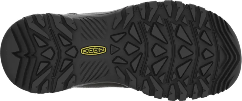 Keen Womens Greta Waterproof Boot Dark Brown/Red Plaid-6