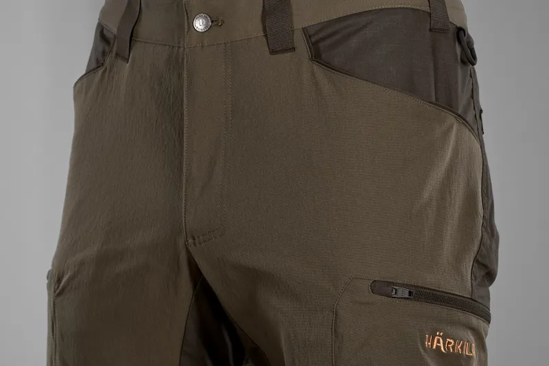 Harkila Mens Ragnar Trousers - Willow Green/Shadow Grey-1
