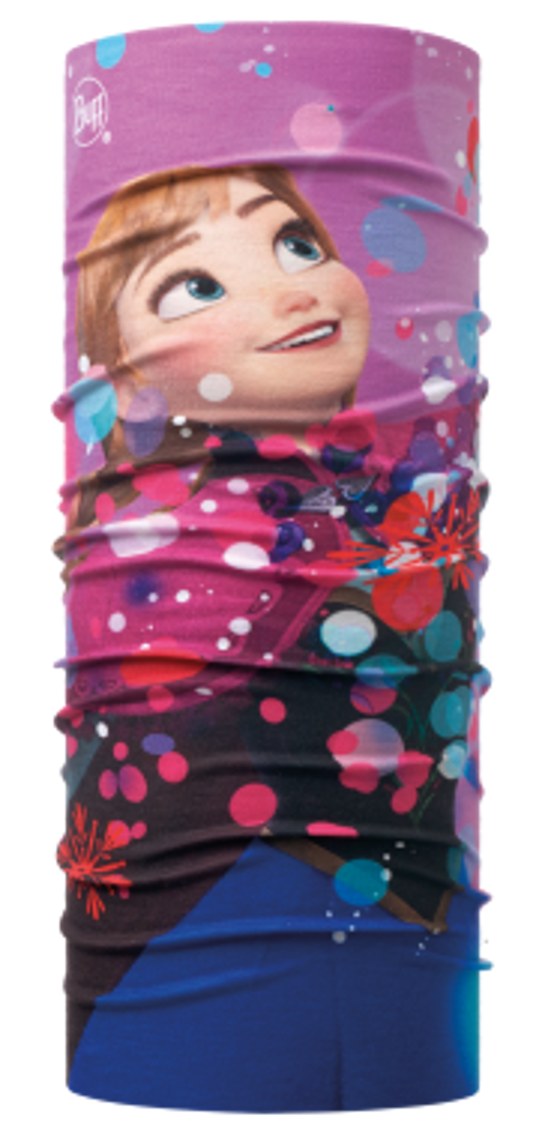 Buff Junior New Original Buff Frozen Anna Bright Pink
