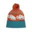 Mammut Retro Beanie in Deep Teal-Autumn Larice