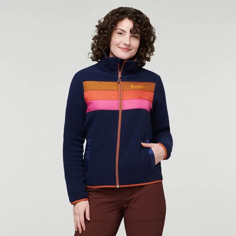 Cotopaxi Womens Teca Fleece Full-Zip Jacket Alpenglow-2