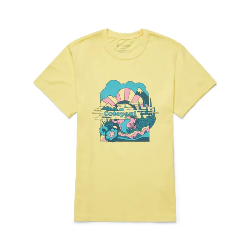 Cotopaxi Women's Utopia Organic T-Shirt Lemon-4