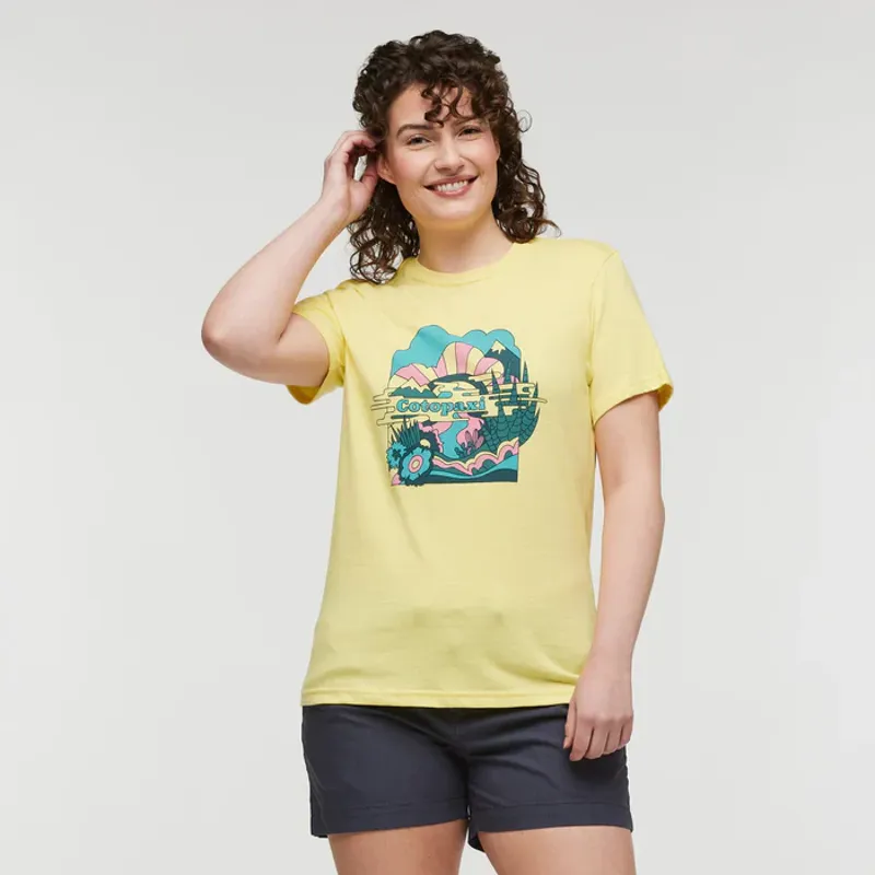 Cotopaxi Women's Utopia Organic T-Shirt Lemon