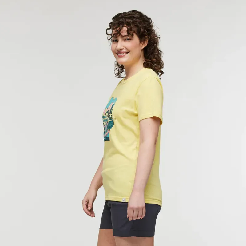 Cotopaxi Women's Utopia Organic T-Shirt Lemon-1