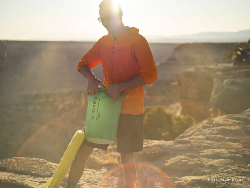 Therm-A-Rest BlockerLite Pump Sack in Green-3