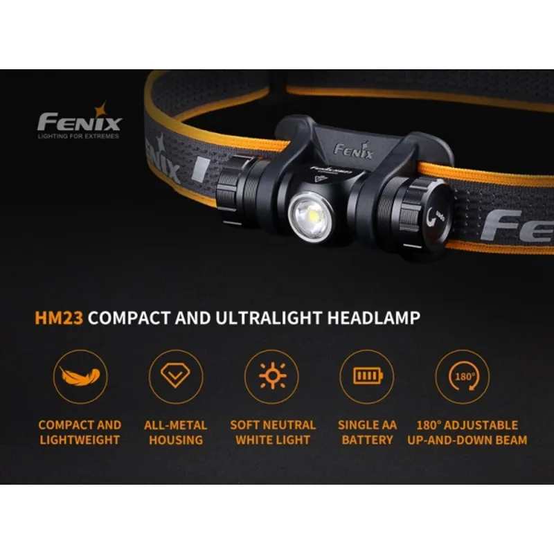 Fenix HM23 Compact and Ultralight Headlamp-3