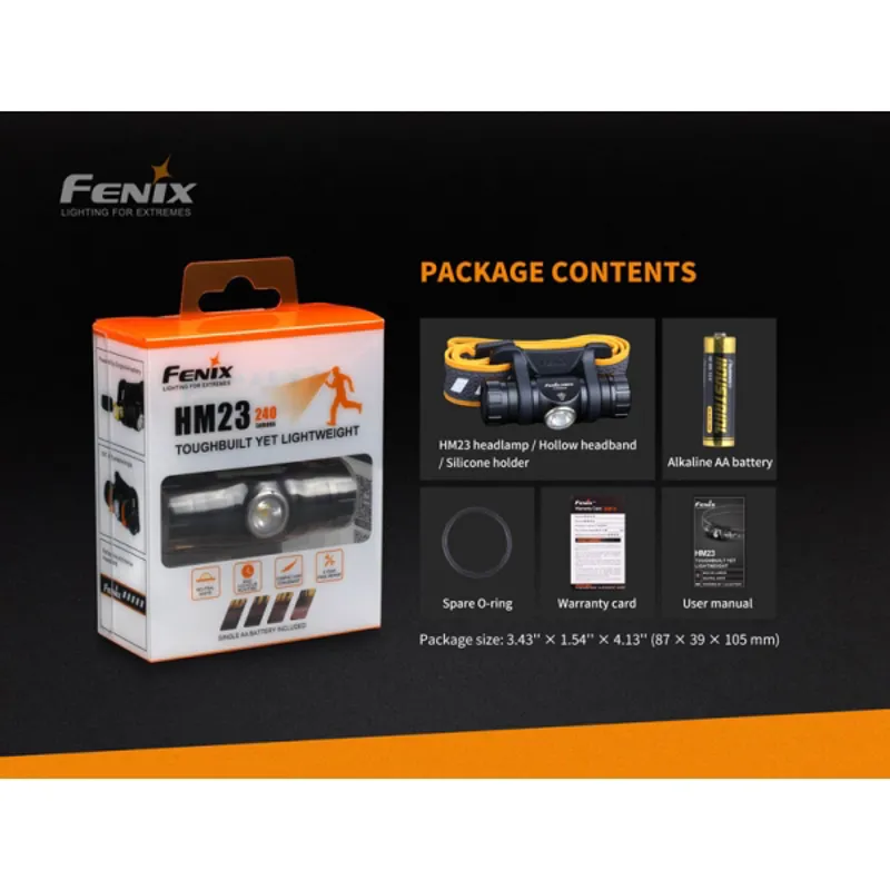 Fenix HM23 Compact and Ultralight Headlamp-9
