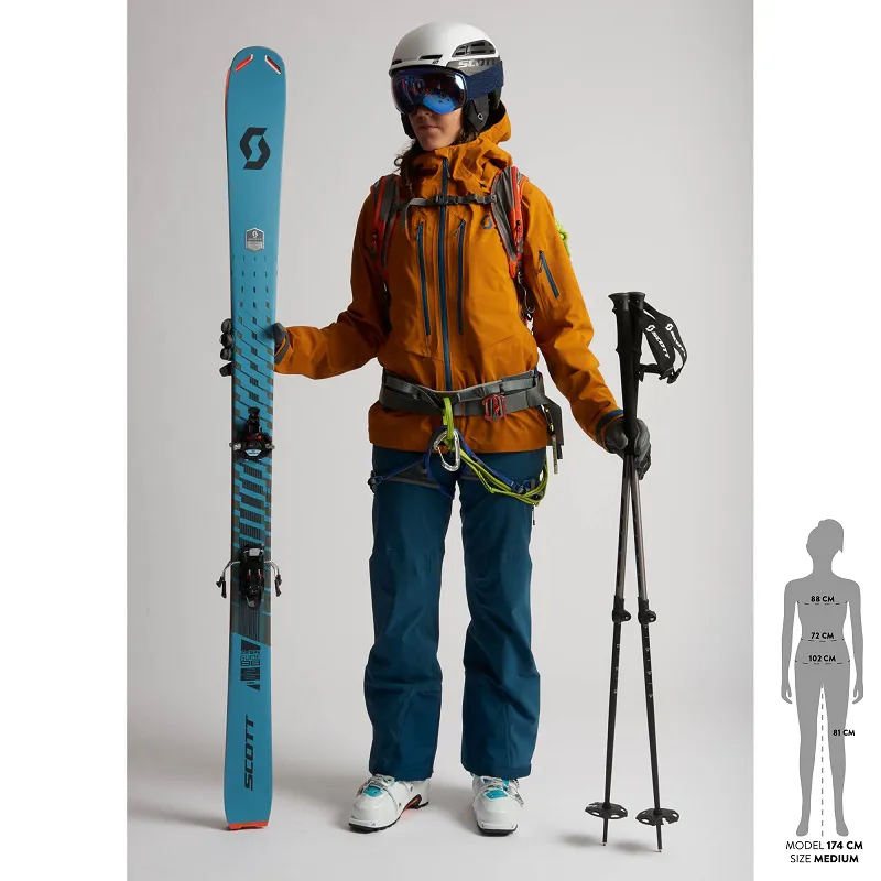 Scott Womens Superguide 88 Touring Ski-2