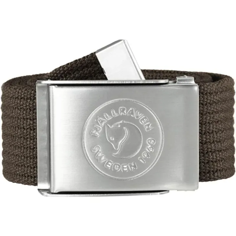 Fjallraven 1960 Logo Belt in Dark Olive