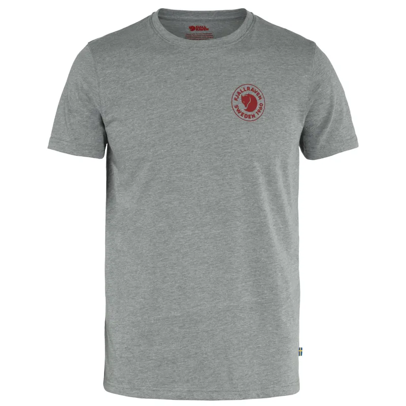 Fjallraven Men's 1960 Logo T-shirt Grey Melange