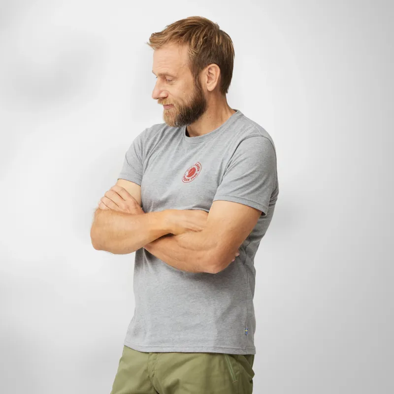 Fjallraven Men's 1960 Logo T-shirt Grey Melange-3