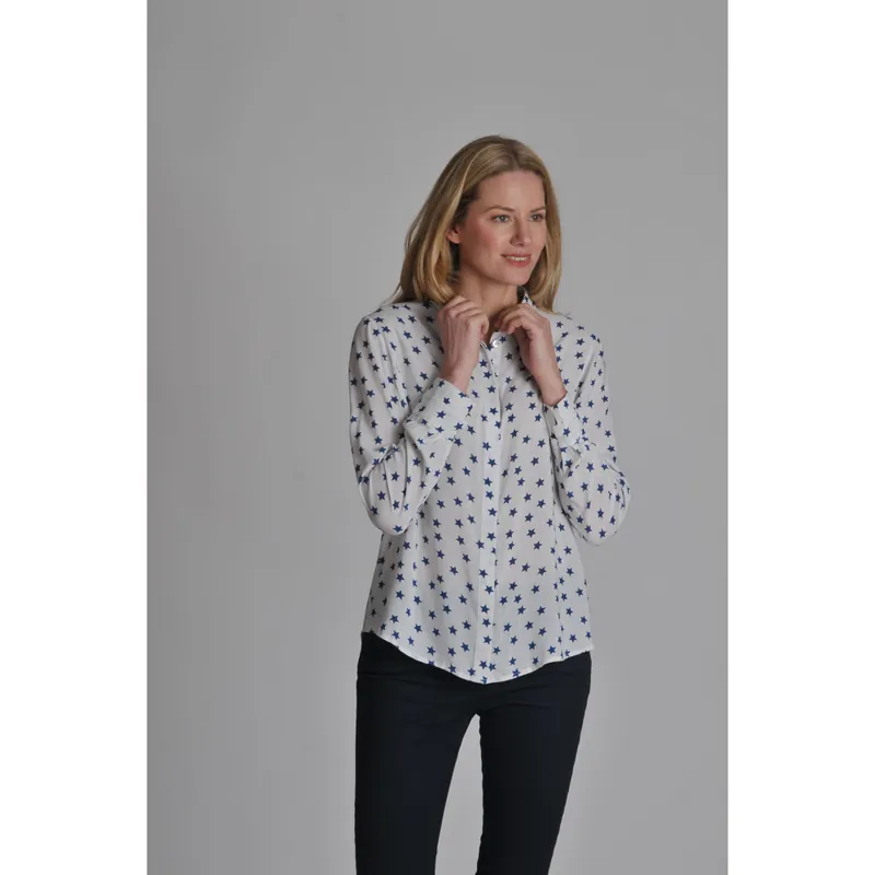 Schoffel Womens Helmsley Shirt Navy Star-3