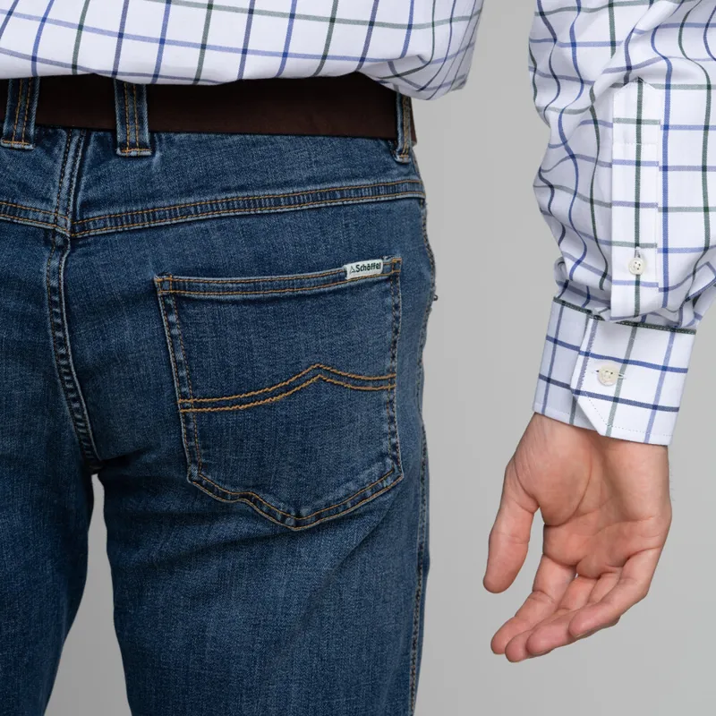 Schoffel Mens James Jean Indigo-3