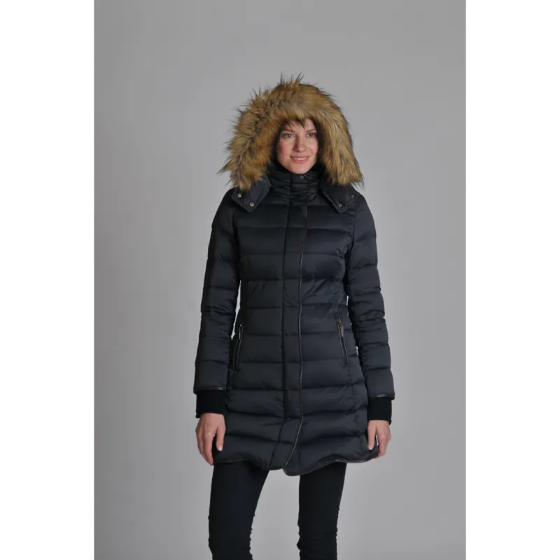 Schoffel Mayfair Womes Down Coat Navy-5