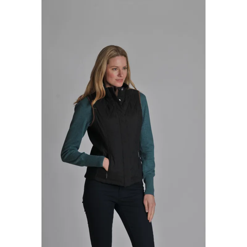 Schoffel Islington Womens Gilet Chargoal-3