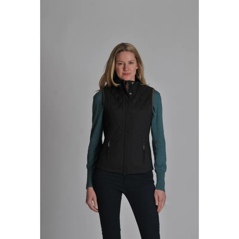 Schoffel Islington Womens Gilet Chargoal-1