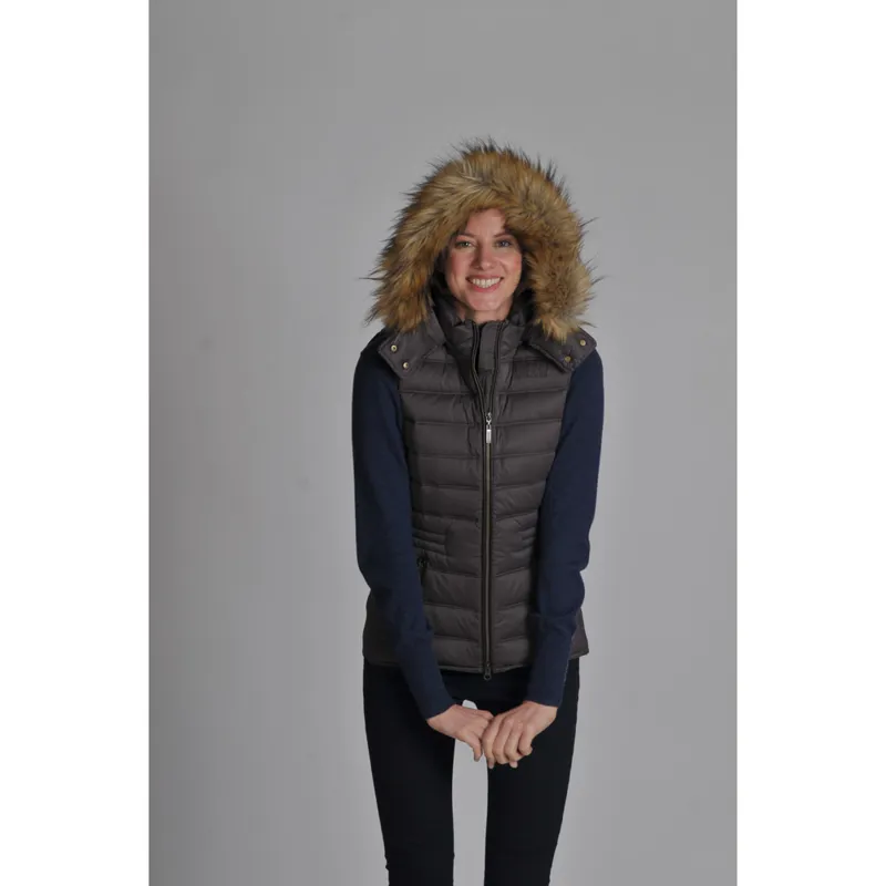 Schoffel Womens Chelsea Down Gilet Juniper-2