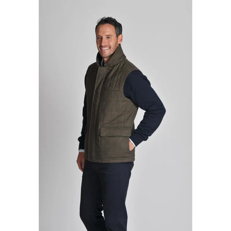 Schoffel Sedbergh Mens Tweed Gilet Windsor Tweed