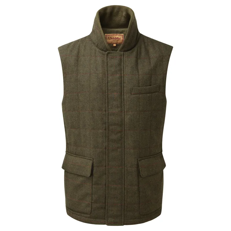 Schoffel Sedbergh Mens Tweed Gilet Windsor Tweed