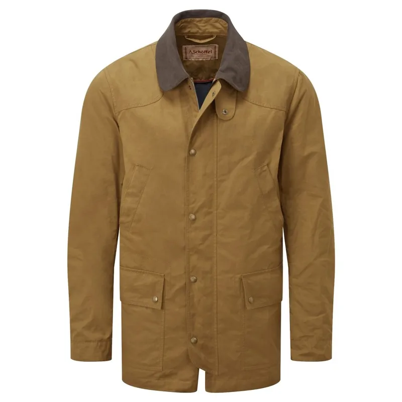 Schoffel Mens Preston Wax Jacket Bracken