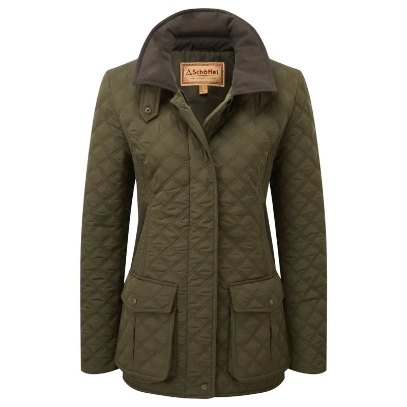 Schoffel Womens Lilymere Quilt Jacket Olive