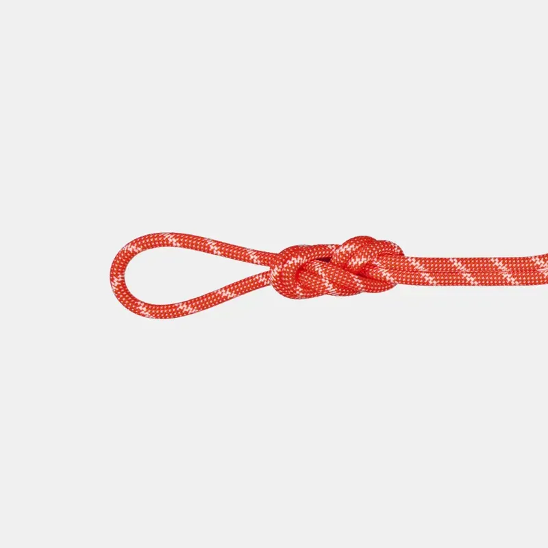 Mammut 8.0 60m Alpine Classic Rope in Orange-White